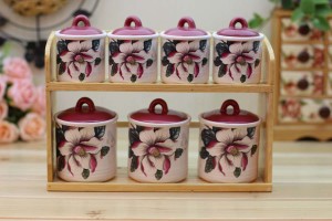 The Full-Blown Life Ceramic Canisters
