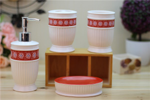 Authentic Simple Beauty Ceramic Bath Accessories