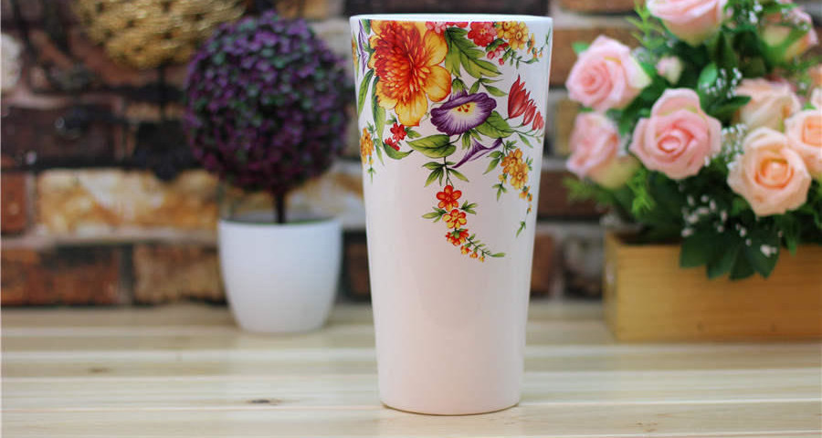 Blazing Love Large Ceramic Vase