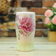 Blooming Peony Ceramic Flower Vase