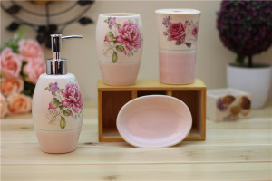 Just Like Your Tenderness Ceramic Bathroom Accessories Sets