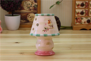 Lovely Bird Ceramic Lamp Oil Burner