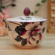 Magnolia Smilling ceramic jar