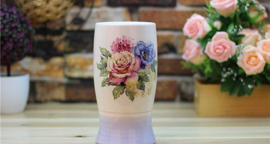 Pride And Elegant white ceramic vases