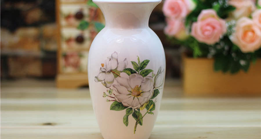 Pure White Lady Large Ceramic Vases