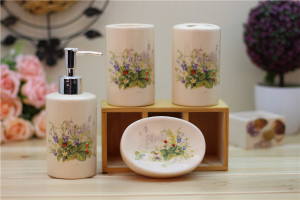 Song For Tranquil Nature Life Ceramic Bathroom Accessories