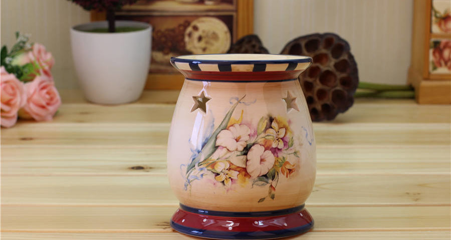 Star Design Ceramic Fragrance Lamp