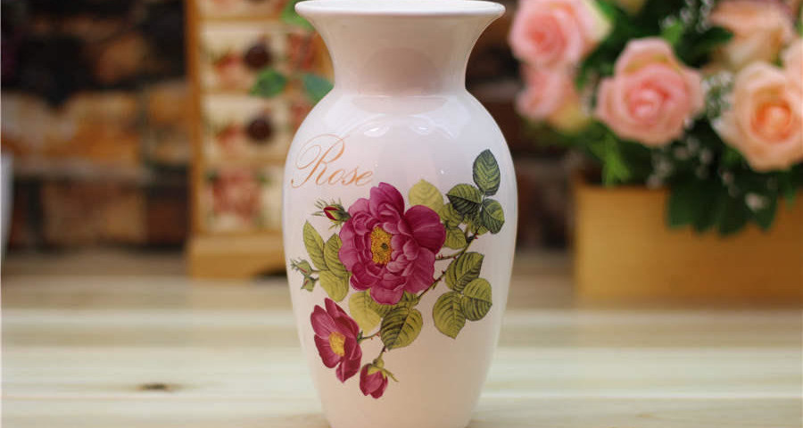 Unconditional Love Ceramic Flower Vase