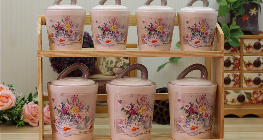 Warm Heaven Ceramic Canister sets