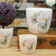 White Beauty Ceramic Flower Pots