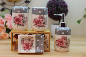 Your Exclusive Fragrance Ceramic Bathroom Accessories Sets