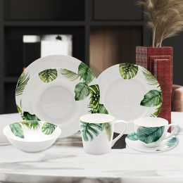 New bone China dinnerware set 5 pcs